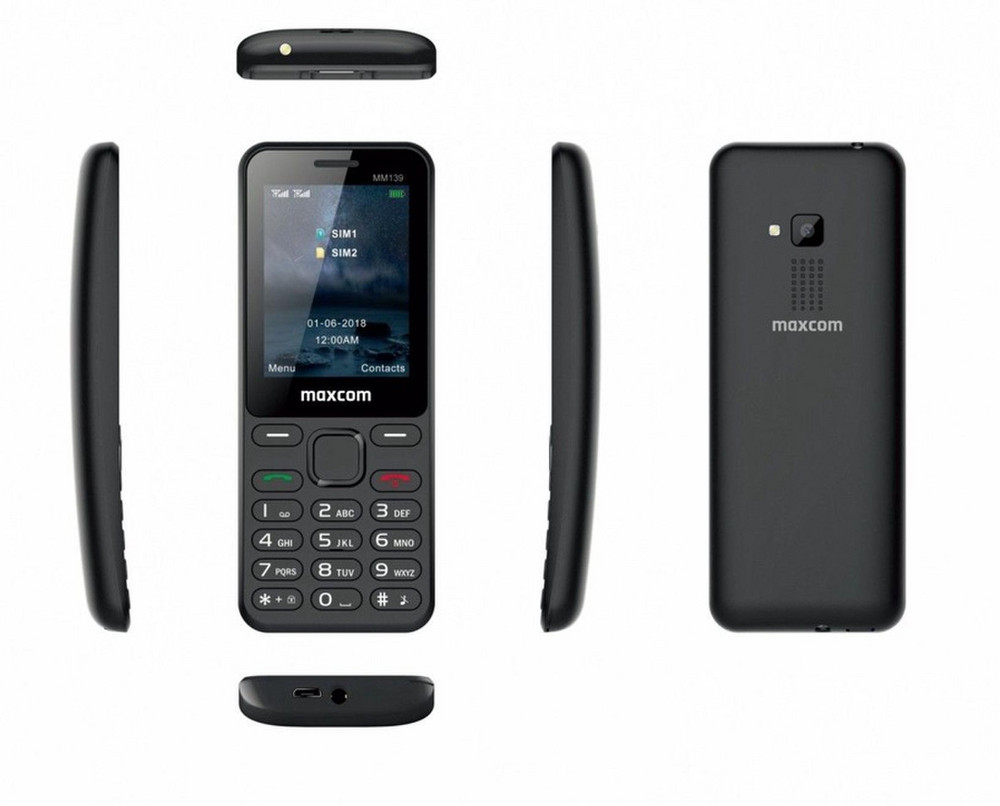 Maxcom MM 139 Dual Black Juodas Kaina Nuo 29 08 Kainos Lt