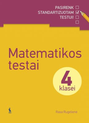 Matematikos Testai 4 Klasei 2014 Kaina Nuo 4 23 Kainos Lt