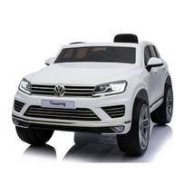 Vaikiška elektrinė mašinėlė Volkswagen Touareg DKF666, balta