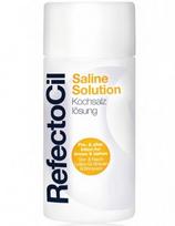 RefectoCil nuriebintojas antakiams ir blakstienoms prieš ir po dažymo RefectoCil Saline Solution 150ml