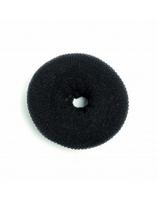 outlet kempinėlė plaukų kuodui apvali, juoda Sibel Bun Rollers XXXL 18cm
