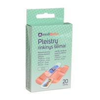 AMEDIPLUS, pleistrai, rinkinys šeimai, 20 vnt.