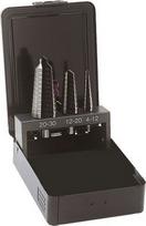 HSS step drill set 4-piece 4-3 231327 | 4011923084806
