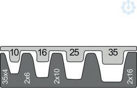 211678/E Crimp tool cable lugs, cable end sleeves, screen connection 211678/E | 4011923519360