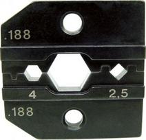 212206 Insert for crimp tool cable lugs, cable end sleeves, screen connection 212206 | 4011923486129