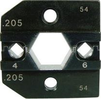 212208 Insert for crimp tool cable lugs, cable end sleeves, screen connection 212208 | 4011923486136