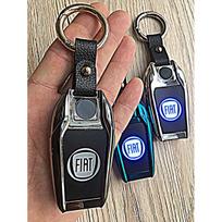 4in1 Pakabukas - Šviečiantis FIAT logotipas - Žibintuvėlis - Žiebtuvėlis
