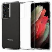 Dėklas Spigen Liquid Crystal Samsung Galaxy S21 ULTRA Crystal Clear