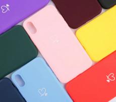 Silikoninis dėklas Heart Apple iPhone 11