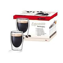 Scanpart ESPRESSO dvigubo stiklo stiklinės 2 x 80 ml