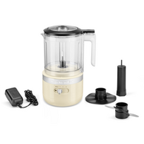 Akumuliatorinis maisto smulkintuvas KitchenAid 5KFCB519EAC, kreminis