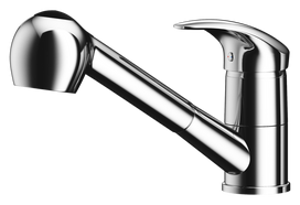 Virtuvinis maišytuvas su ištraukiama žarna KERNAU KWT 04 PO CHROME