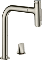 Virtuvinis maišytuvas su ištraukiama žarna Hansgrohe Metris Select M71 73818800