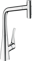 Virtuvinis maišytuvas su ištraukiama žarna Hansgrohe Metris Select M71 73816000