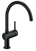 Virtuvinis maišytuvas GROHE Minta OHM, 32917KS0 juodas