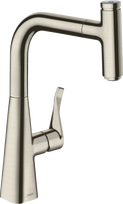 Virtuvinis maišytuvas su ištraukiama žarna Hansgrohe Metris Select M71 73802800