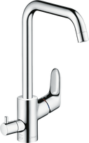 Virtuvinis maišytuvas su uždarymo vožtuvu Hansgrohe Focus M41 31823000
