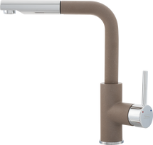 Virtuvinis maišytuvas su ištraukiama žarna Kernau KWT 06A PO Natural Beige 60009