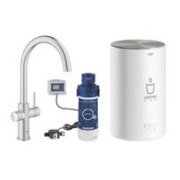 Virtuvinis maišytuvas su filtravimo sistema ir M dydžio boileriu Grohe RED DUO 30083DC1, nerūdijančio plieno