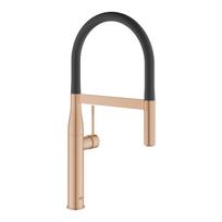 Virtuvinis maišytuvas su lanksčia žarna Grohe ESSENCE 30294DL0, brushed warm sunset