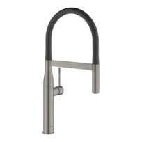 Virtuvinis maišytuvas su lanksčia žarna Grohe ESSENCE 30294AL0, brushed hard graphite