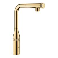 Virtuvinis maišytuvas su ištraukiamu dušeliu GROHE ESSENCE SMARTCONTROL 31615GL0, cool sunrise