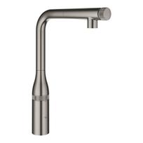 Virtuvinis maišytuvas su ištraukiamu dušeliu GROHE ESSENCE SMARTCONTROL 31615AL0, brushed hard graphite
