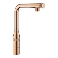 Virtuvinis maišytuvas su ištraukiamu dušeliu GROHE ESSENCE SMARTCONTROL 31615DA0, warm sunset
