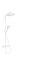 Termostatinė dušo sistema Hansgrohe Croma Select S 26890700