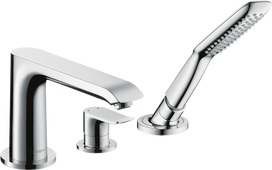 3 dalių vonios maišytuvas Hansgrohe Metris 31190000