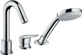 3 dalių vonios maišytuvas Hansgrohe Logis 71310000