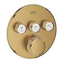 Termostatinis maišytuvas Grohe GROHTHERM SMARTCONTROL 29121GN0, aukso šlifuotas paviršius