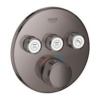 Termostatinis maišytuvas Grohe GROHTHERM SMARTCONTROL 29121A00, poliruotas juodas paviršius