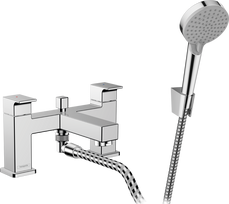 Vonios maišytuvas Hansgrohe Vernis Shape su Vernis Blend rankiniu dušu „Vario, 71462000, chromas