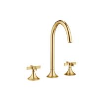 3 dalių praustuvo maišytuvas Dornbracht VAIA 20 713 809-28, šlifuotas žalvaris