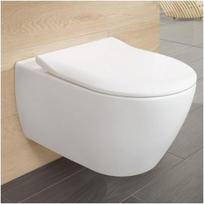 Pakabinamas unitazas Villeroy & Boch Subway 2.0, 56001001+9M78S101 su soft-close slim dangčiu