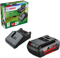 Akumuliatoriaus ir pakrovėjo komplektas Bosch „Starter Set“ 36 V (2,0 Ah + AL 36V-20), F016800609