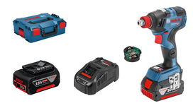 Akumuliatorinis smūginis suktuvas / veržliaraktis Bosch GDX 18V-200 C Professional, 06019G4205