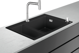 Virtuvės plautuvės ir maišytuvo komplektas Hansgrohe C51, 43220000