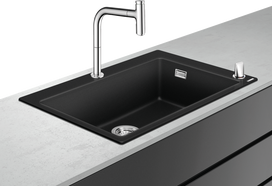Virtuvės plautuvės ir maišytuvo komplektas Hansgrohe C51, 43218000