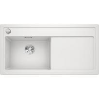 Akmens masės plautuvė BLANCO ZENAR XL 6 S 524001 Balta, dubuo kairėje
