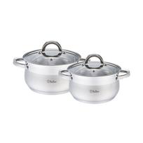 Puodų rinkinys Bollire Casserole Monza BR-4014, 2 vnt.