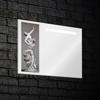 Veidrodis su LED apšvietimu Blu Motivo, 125x65cm, BDV121126550100
