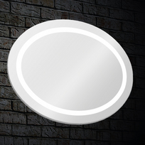 Veidrodis su LED apšvietimu Blu LEON Oval, BDV010856500100