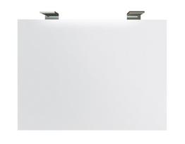 Veidrodis su Inno LED šviestuvu IP44, judesio sensorius, 100cm, Raguvos baldai M22/100-80