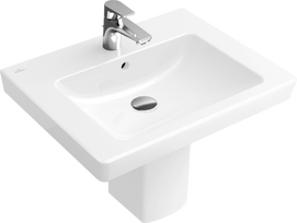 Praustuvas Villeroy&Boch Subway 2.0 55 cm, CeramicPlus, 711355R1