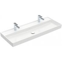 Dvigubas praustuvas Villeroy&Boch Collaro 4A33C1RW (Stone White CeramicPlus) 120 cm