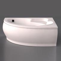 Akmens masės vonia Vispool Marea 170X110, 112010(kairė)