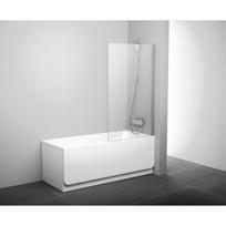 Vonios sienelė RAVAK PVS1 80 satinas+stiklas Transparent, 79840U00Z1