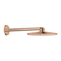 Dušo galva su sieniniu laikikliu Grohe Rainshower SmartActive 310 26475DA0, poliruotas vario paviršius